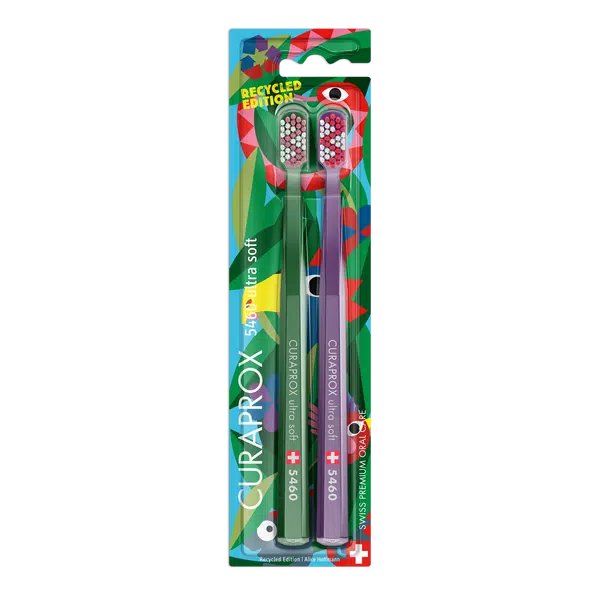 CURAPROX CS 5460 Ultra Soft, Recyklovaná edice 2 ks