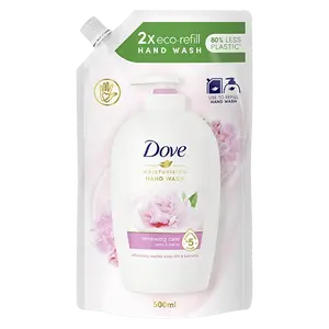 DOVE Pivoňka Tekuté mýdlo náhradní náplň 500 ml