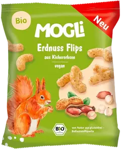 MOGLI BIO arašídové křupky 30 g