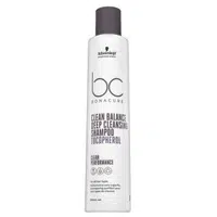 Schwarzkopf Professional BC Bonacure Clean Balance Deep Cleansing Shampoo Tocopherol hloubkově čistící šampon pro všechny typy vlasů 250 ml