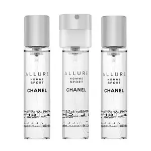 Chanel Allure Homme Sport - Refill toaletní voda pro muže 3 x 20 ml