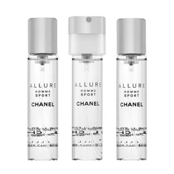 Chanel Allure Homme Sport - Refill toaletní voda pro muže 3 x 20 ml