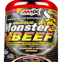 AMIX Anabolic Monster BEEF 90% Protein, strawberry-banana 1000 g