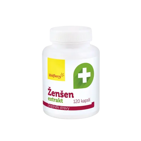 WOLFBERRY Ženšen extrakt 120 kapslí