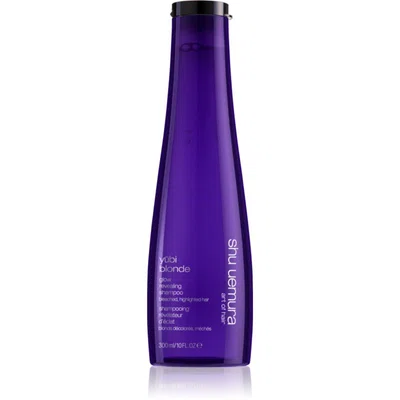 Shu Uemura Yūbi Blonde Shampoo rozjasňující šampon pro blond a šedivé vlasy 300 ml