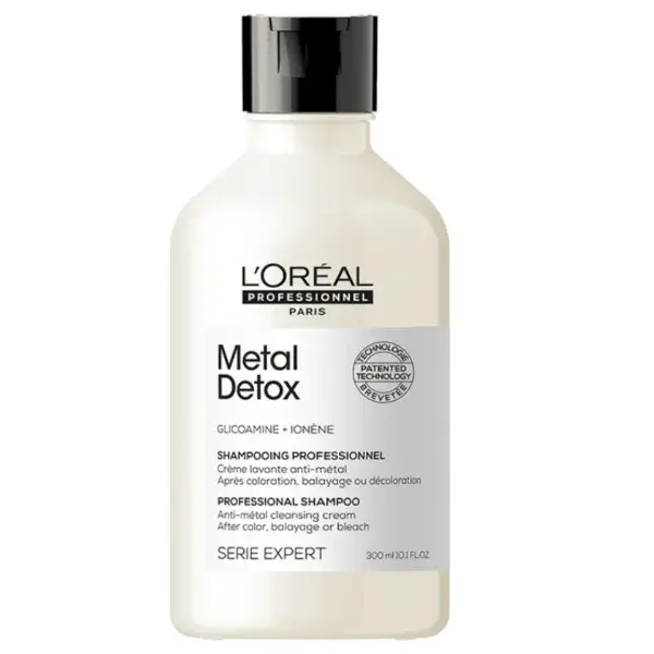 L'Oréal Professionnel Šampon pro barvené a poškozené vlasy, pro lesk vlasů, déletrvající barvu, bohatá textura Serie Expert Metal Detox (Professional 