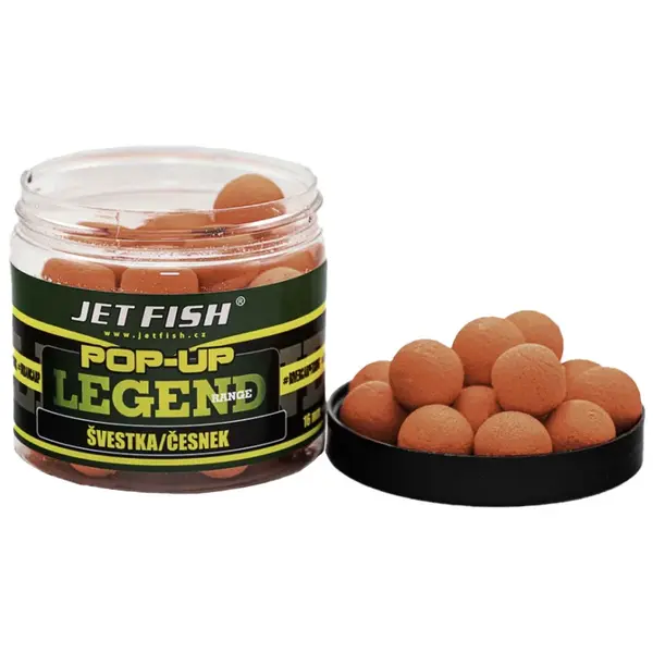 Jet fish legend pop up švestka/česnek - 40 g 12 mm