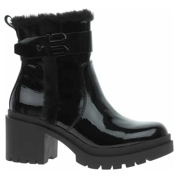 Dámské polokozačky Bagat D31-AMH50-5769 1010 black 38