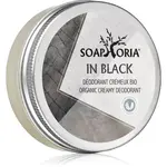 Soaphoria In Black Organic Creamy Deodorant pánský organický krémový deodorant 50 ml