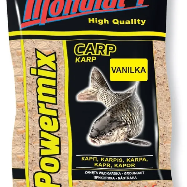 Mondial f krmítková směs powermix carp 1 kg-halibut
