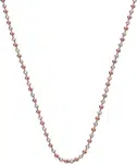 Hot Diamonds Stříbrný řetízek Emozioni Silver and Rose Gold Bead CH020
