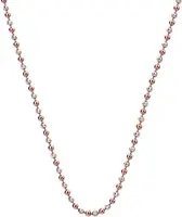 Hot Diamonds Stříbrný řetízek Emozioni Silver and Rose Gold Bead CH020