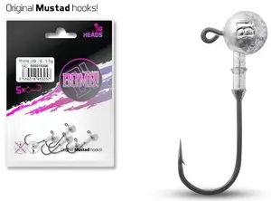 Delphin jigová hlava s límečkem bomb 3 ks-velikost háčku 8/0 - 40 g