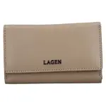 Dámská kožená peněženka Lagen Slávka - béžová