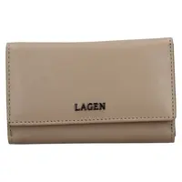 Dámská kožená peněženka Lagen Slávka - béžová