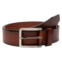 Kožený pánský opasek Bugatti Lucius - hnědá