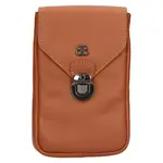Dámská kožená kabelka na telefon a doklady Bellicci Aldea - koňak
