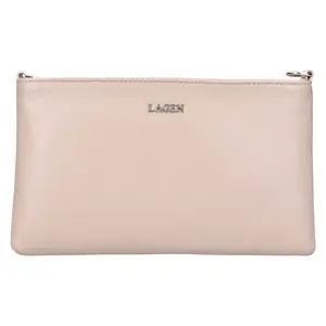 Menšia dámska crossbody kabelka Lagen Polia - béžová