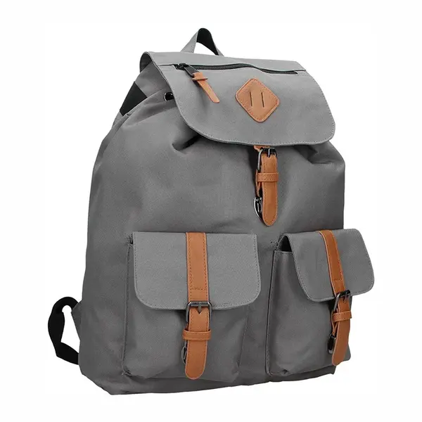 Pánsky trendy batoh Enrico Benetti Juan, polyester − šedá 23l