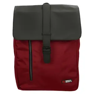 Pánsky trendy batoh Enrico Benetti Czurich - červeno-čierna