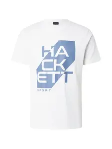 Hackett London Tričko  zafírová / biela