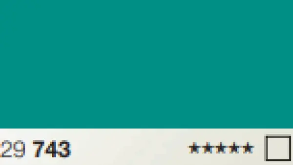 Akrylová tuš Rohrer 50ml – 743 turquoise