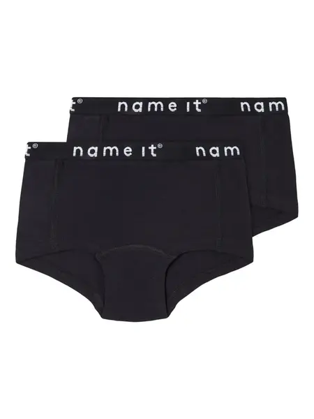 NAME IT Nohavičky  čierna / biela