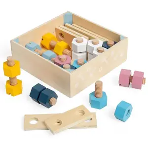 Bigjigs Přepravka matic a šroubů