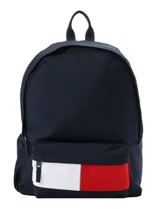 TOMMY HILFIGER Batoh 'Essential'  námornícka modrá / čerešňová / biela