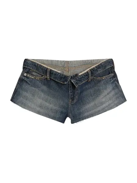 Bershka Džínsy  modrá denim