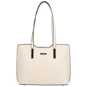 Dámská kabelka na rameno pudrová - Delami Velvet Aura