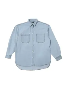 Trendyol Prechodná bunda  modrá denim
