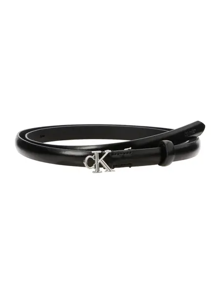 Calvin Klein Opasky  čierna / strieborná