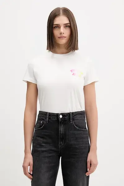 Tommy Jeans tričko dámske bavlnené