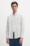 Tommy Jeans košile pánská bavlněná