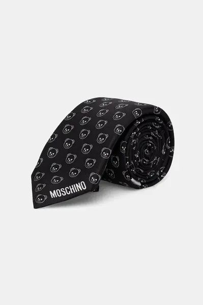 Moschino kravata pánska hodvábna