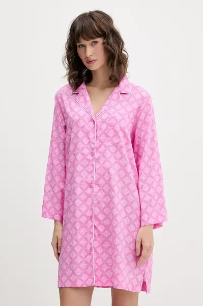 DKNY  noční košile dámská z viskózou