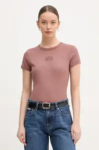 Calvin Klein Jeans  tričko dámské bavlněné s elastanem