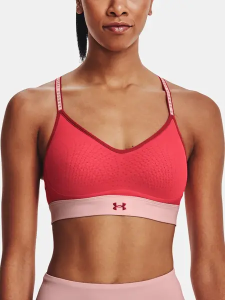 Under Armour Podprsenka UA Infinity Low Blocked-RED - Dámské