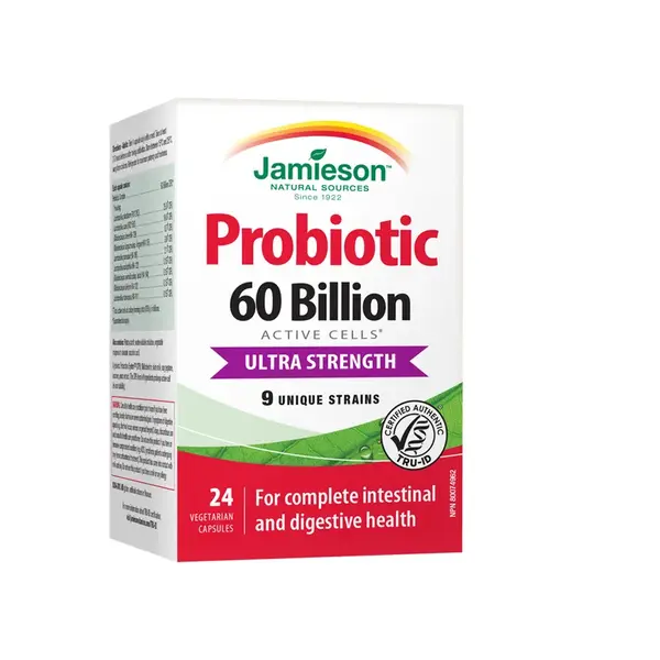 Jamieson Probiotic 60 miliard Ultra Strength 24 kapslí