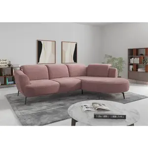 Sit & More ROHOVÁ SEDAČKA, textil, lilková