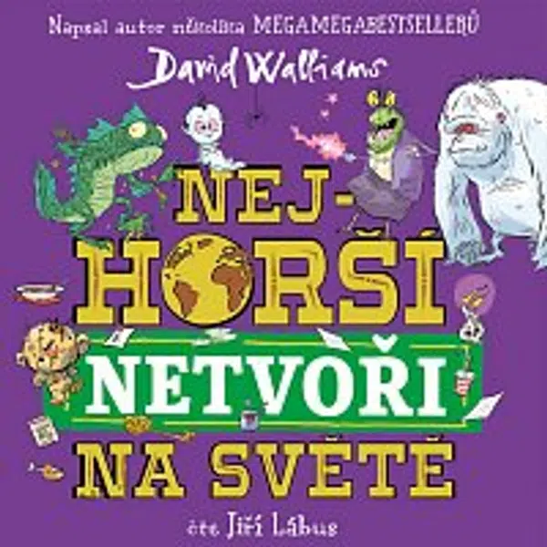 Jiří Lábus – Walliams: Nejhorší netvoři na světě CD-MP3