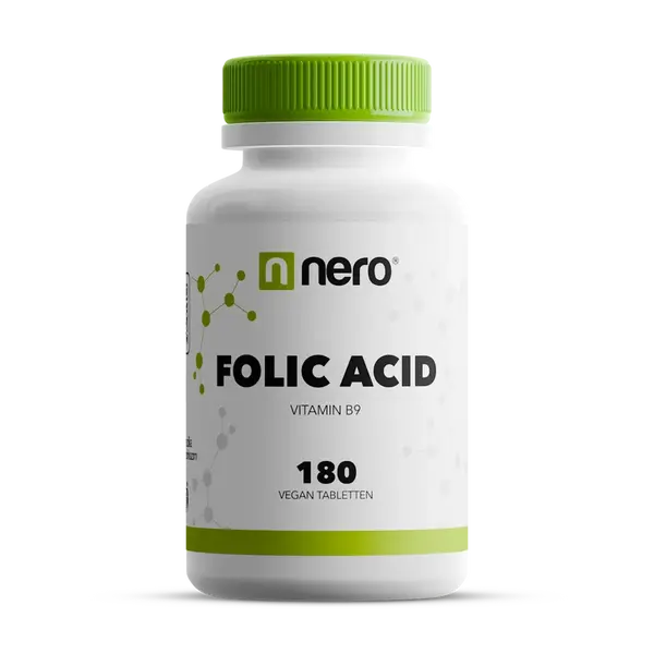 NERO Vitamin B9 Kyselina listová Premium 180 tablet