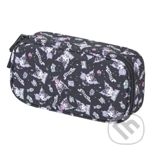 Školský peračník etui Baagl Kuromi Black GRS