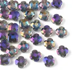 30Pcs Electroplate Glass Beads