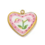 Printed Porcelain Pendants