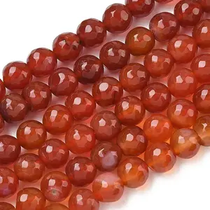 Dyed & Heated Natural Agate Beads Strands