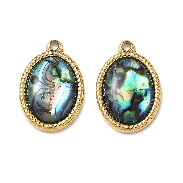 Natural Paua Shell Pendants