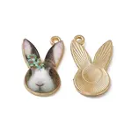 Rack Plating Alloy Enamel Pendants