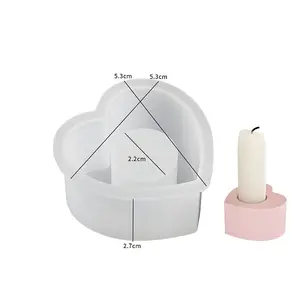 DIY Candle Holder Silicone Molds